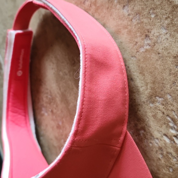 Lululemon Coral Visor Cap Womans One Size - Picture 7 of 10